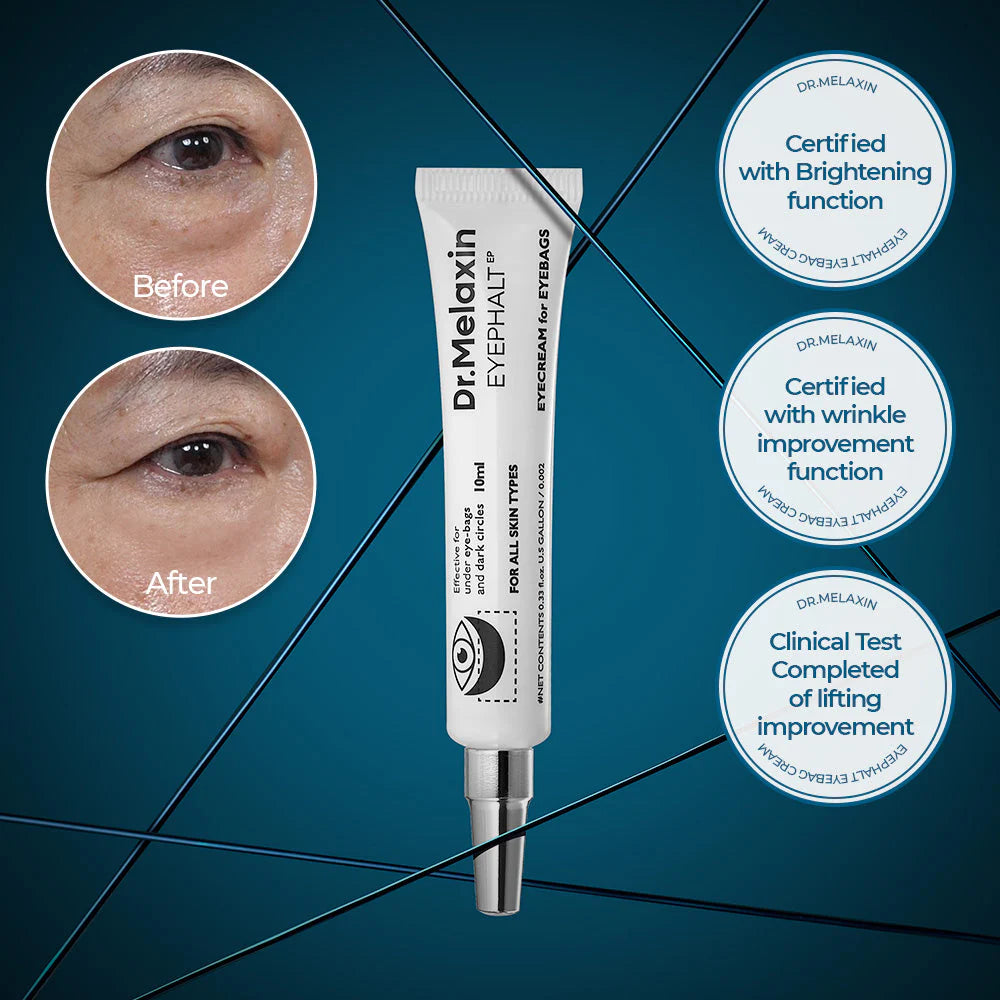 Dr. Melaxin Eyephalt Eyebag Cream – Under Eye Bag Remover, Dark Circle & Wrinkle Repair Eye Cream