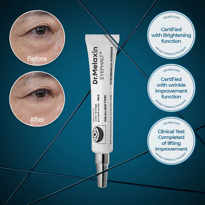 Dr. Melaxin Eyephalt Eyebag Cream – Under Eye Bag Remover, Dark Circle & Wrinkle Repair Eye Cream