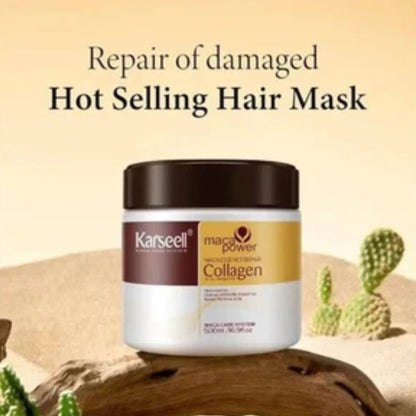 Buy 1 Get 1 Free – Karseell Hair Repair Collagen Mask (500ml x 2)