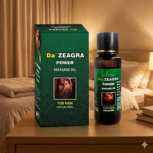 ™Da Ze@gira Power Massage Oil ® for Men – Herbal Energy & Vitality Support for Men’s Daily Wellness