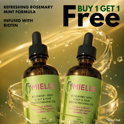 Buy 1 Get 1 FREE Rosemary Mint Scalp & Hair Strengthening Oil – Original Hair Growth Oil